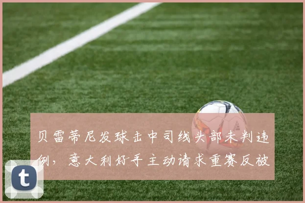 贝雷蒂尼发球击中司线头部未判违例,意大利好手主动请求重赛反被质疑作秀